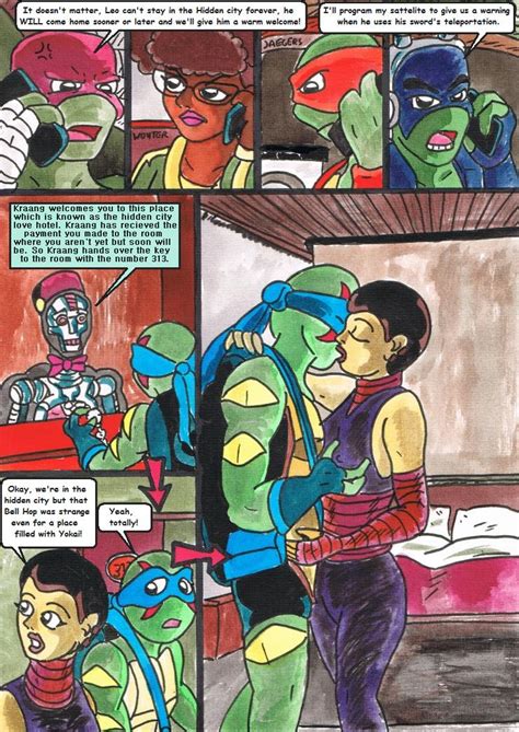 Rule 34 Casey Jones Cassandra Jones Donatello Tmnt Fondling Breast