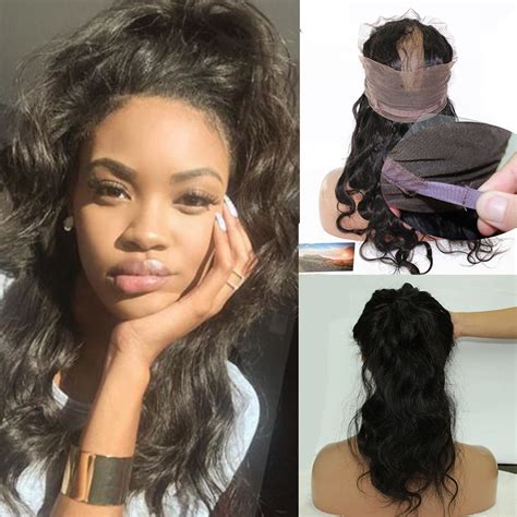 Buy 360 Lace Frontal Closure With Adjustable Straps