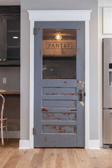 Why not turn a small, awkward space into a pantry? Why A Cool Pantry Door Is The Secret Ingredient To A Cool ...
