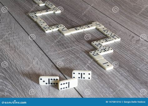 Domino Game Stock Photo Image Of Group Pieces Piece 147581316