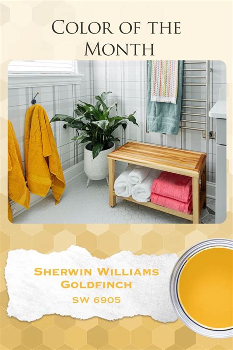 Color Of The Month Sherwin Williams Goldfinch Innovatus Design In