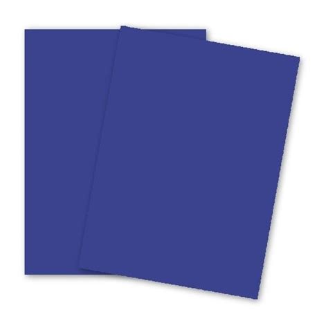 Astrobrights 85x11 Card Stock Paper Blast Off Blue 65lb Cover 250 Pk