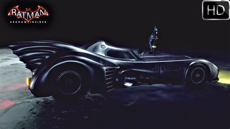 Batman Arkham Knight 1989 Batmobile Gameplay Hd Youtube