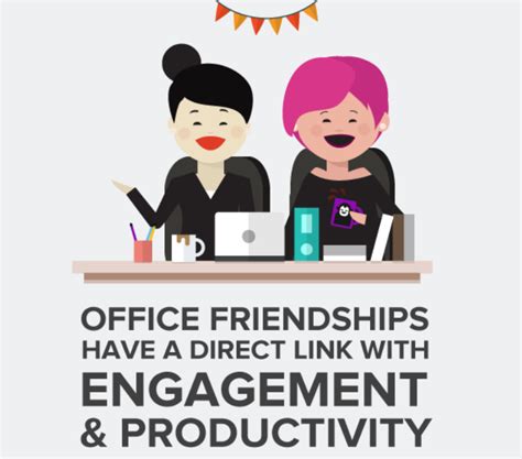 infographic why having friends at work is important ten trabajo no me importa