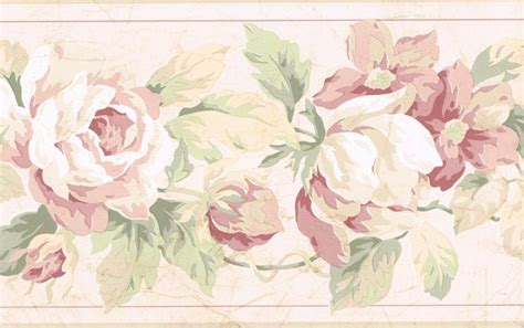 Our range of flower wallpapers includes everything from bright and contrasting shades to subtle and intricate patterns. Classy Chic Pink Rose Victorian Floral Wallpaper Border ...