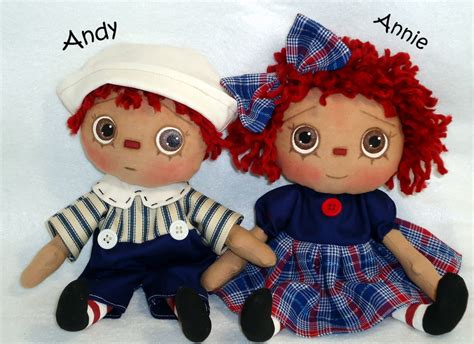 All Is Bright Dolls By Patc Andy And Annie