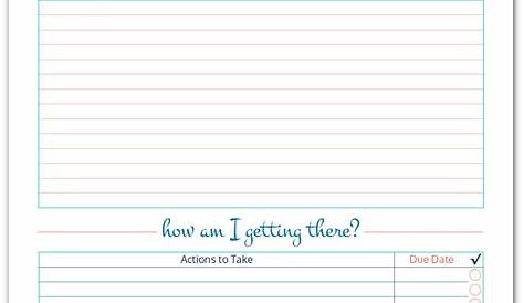 Organize Your Goals by Writing Them Down {Goal Setting}