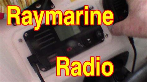Raymarine Radio Installation Youtube