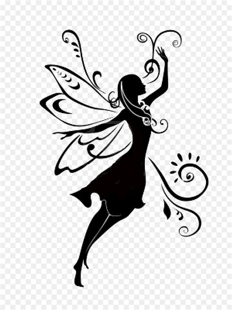 Free Silhouette Of Fairy Download Free Silhouette Of Fairy Png Images