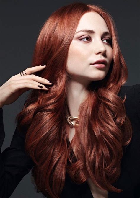 Ƙℳ ♡¸• Natural Red Hair Long Red Hair Long Hair Women Light Hair Color Beautiful Red Hair