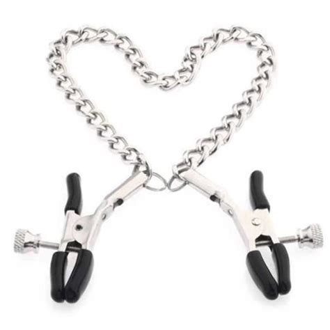 Nipple Clamps With Metal Chain