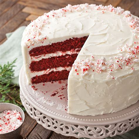 Christmas morning is filled with a magic that's hard to match any other time of the year. Red Velvet Cake with Peppermint Buttercream - Paula Deen Magazine