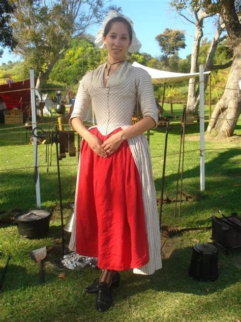 Revolutionary War 18th Century Reenactment Dress
