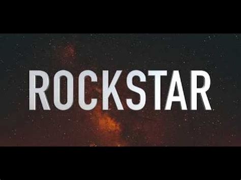 Lyrics to 'rockstar' by post malone: Rockstar New Song lyrics Video 2017 BY POST MALONE - YouTube