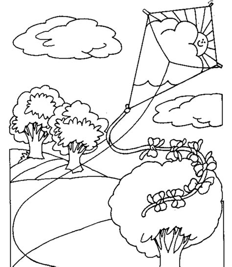 19 sample printable kite templates. Kite Coloring Pages And Book | UniqueColoringPages - Coloring Home