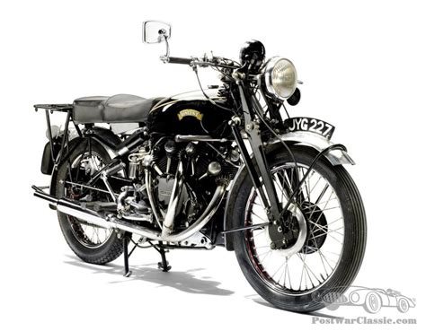 Motorbike Vincent Black Shadow 1951 For Sale Postwarclassic