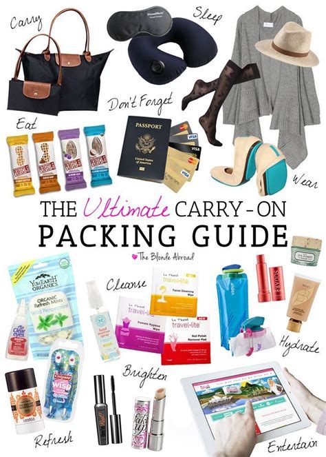 The Ultimate Carry On Packing Guide The Blonde Abroad Packing Tips For Travel Carry On
