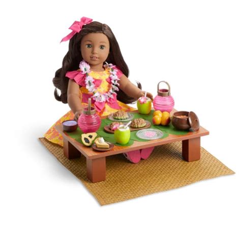 American Girl Doll Accessories Naneas Luau Set For 18 Dolls Doll Not