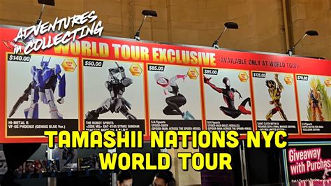 The Bandai Tamashii Nations NYC 15th Anniversary World Tour YouTube