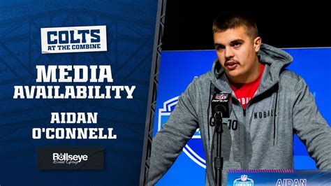 2023 NFL Scouting Combine Aidan O Connell Media Availability
