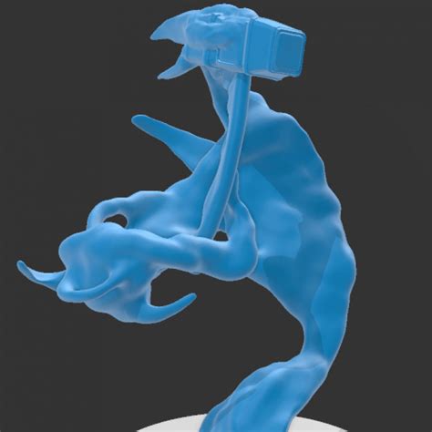 3d Printable Spiritual Weapon Hammer By Jesse Foltz