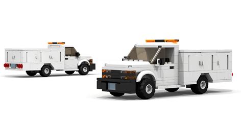 Rac3 truck design, building and programming instructions ©2013. LEGO Chevrolet Silverado Utility Box Truck Instructions ...