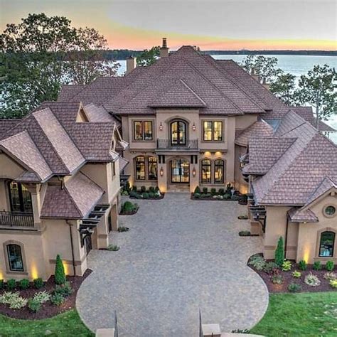 Cool 40 Stunning Mansions Luxury Exterior Design Ideas
