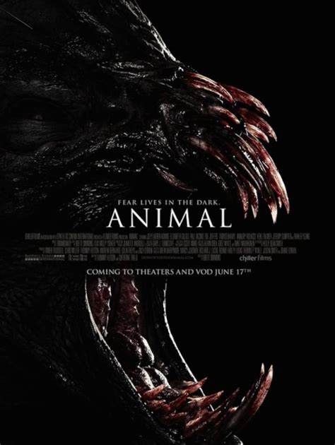 Brett Simmons New Horror Movie Animal Poster