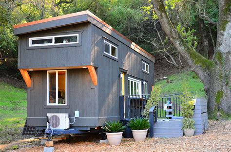 Our houses are designed to have a warm, open feel and range in size from about 96 to 260 square feet. Tiny House Walk Through (Exterior) | Tiny House Basics