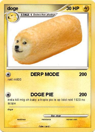 Pokémon Doge 482 482 Derp Mode My Pokemon Card