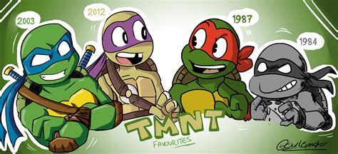 Favourite Turtles From The Ages Ninja Turtles Art Teenage Mutant