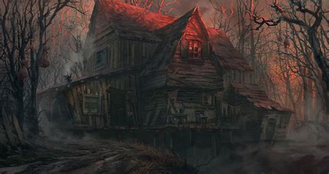 Dark House Wallpaper By Robin Lhebrard