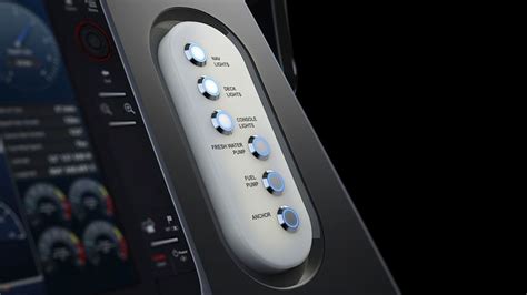 Steering Console Of The Yacht Tender Design By Hbekradi Raymarine
