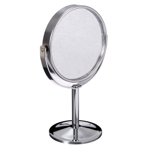 Each mirror frame is crafted from brass with an antique gold finish. Double Sided Round Magnifying Bathroom Make Up Cosmetic ...