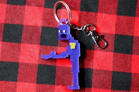 Purple Guy William Afton Keychain Five Nights At Etsy Uk