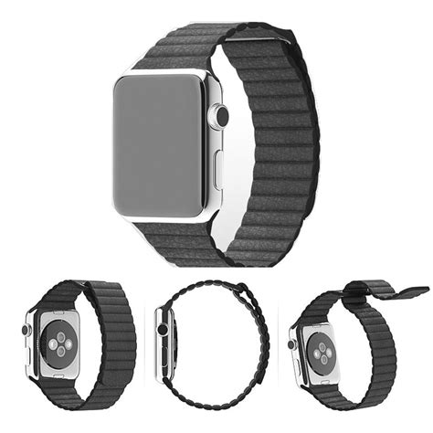 Buy 2016 Genuine Leather Loop Watchband For Apple