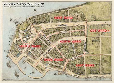 Saving New York Maps 1700