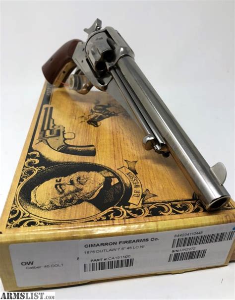 Armslist For Sale New Remington Nickel 1875 Outlaw 75 45lc By
