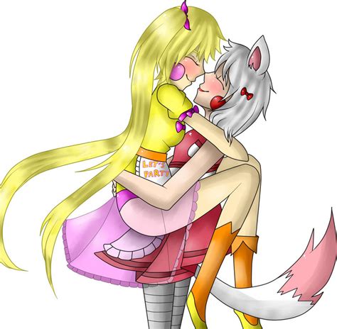 Five Nights At Freddys 2 Mangle X Toy Chica By Shoppet Sky On Deviantart