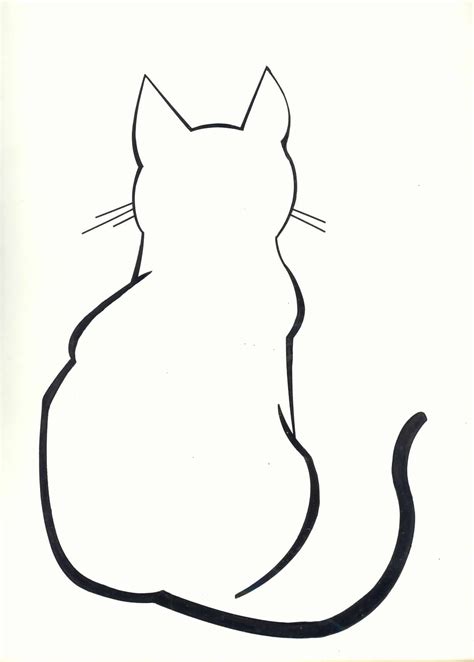 Nemme Tegninger Af Katte Tegninger Dyr