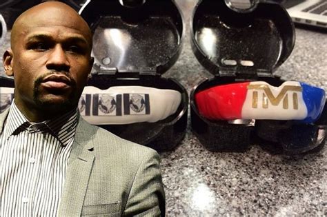Floyd Mayweather To Use Custom Mouthguard Worth 25000 In Manny