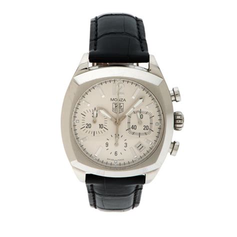 Tag Heuer Monza Automatic Chronograph Wrist Watch Cowans Auction