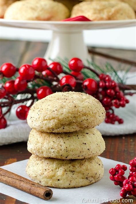 Beat the egg and vanilla extract into the mixture. Easy Cream Cheese Cinnamon Christmas Cookies - Recipe from ...