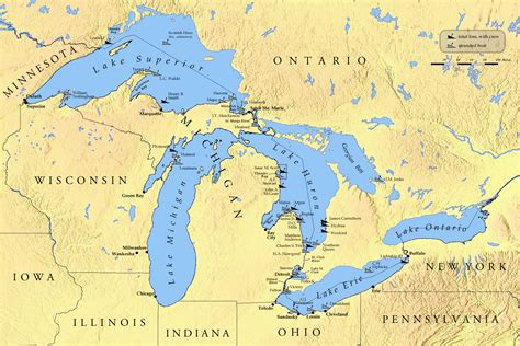 Map Of Michigan Lakes And Rivers Secretmuseum