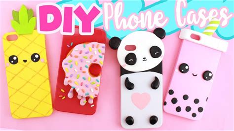 Diy Phone Case Compilation 4 Cute Designs Diy Phone Case Diy