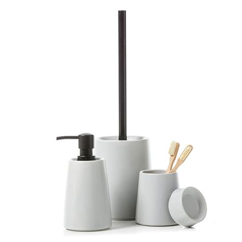 All products from stone bathroom accessories category are shipped worldwide with no additional fees. Home Republic - Finn Bathroom Accessories Stone - Bathroom ...