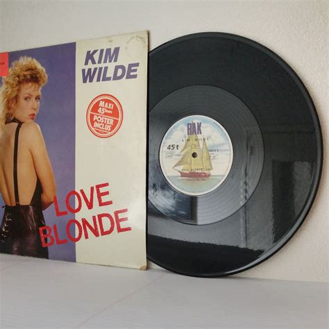 Kim Wilde ‎ Love Blonde Label Rak ‎ 1545106 Format Vinyl 12 45 Rpm Maxi Ebay