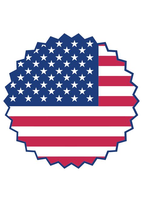 Usa Flag Stamp Clipart Free Svg File Free Clip Art Free Svg Svg