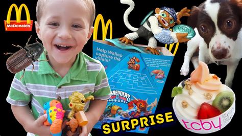 Passion shouldn't cost a fortune. SKYLANDERS HAPPY MEAL TOYS Guessing Game + Fling Kong ...