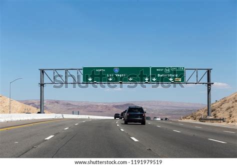 Interstate 15 Las Vegas Freeway Highway Stock Photo Edit Now 1191979519